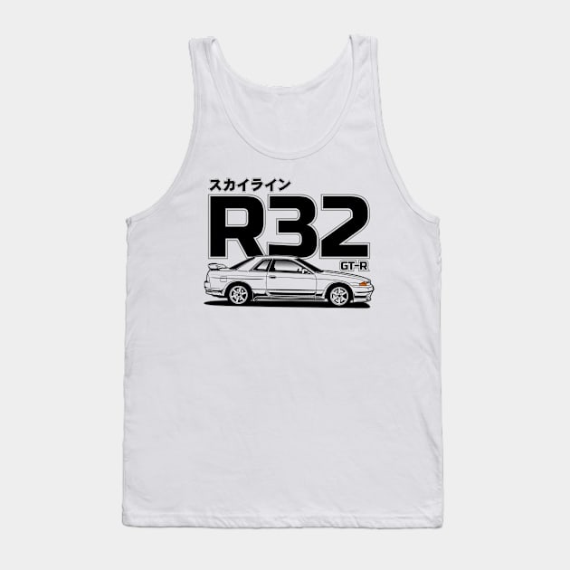 Skyline R32 GT-R Tank Top by CreativeRAS